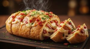 O Melhor Pão de Alho Recheado com Queijo e Bacon: Sabor Inesquecível!